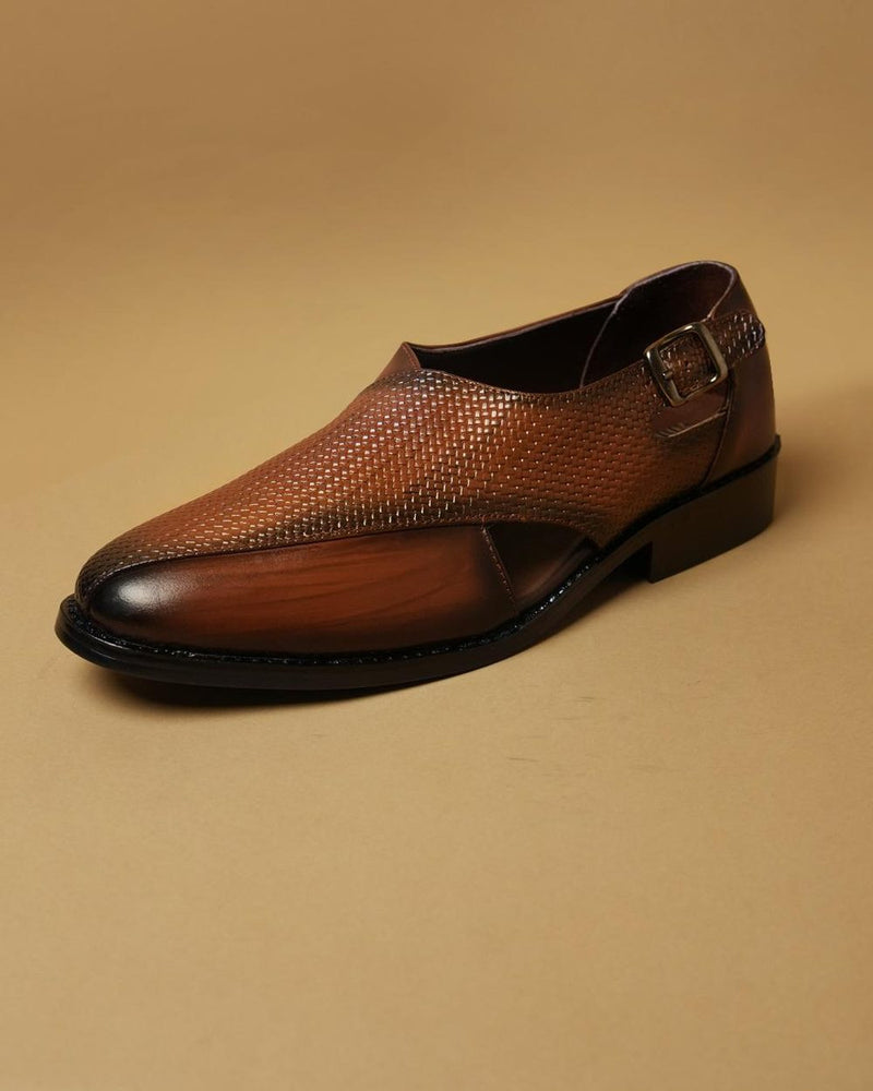 Dastoor Tan Peshawari Sandal