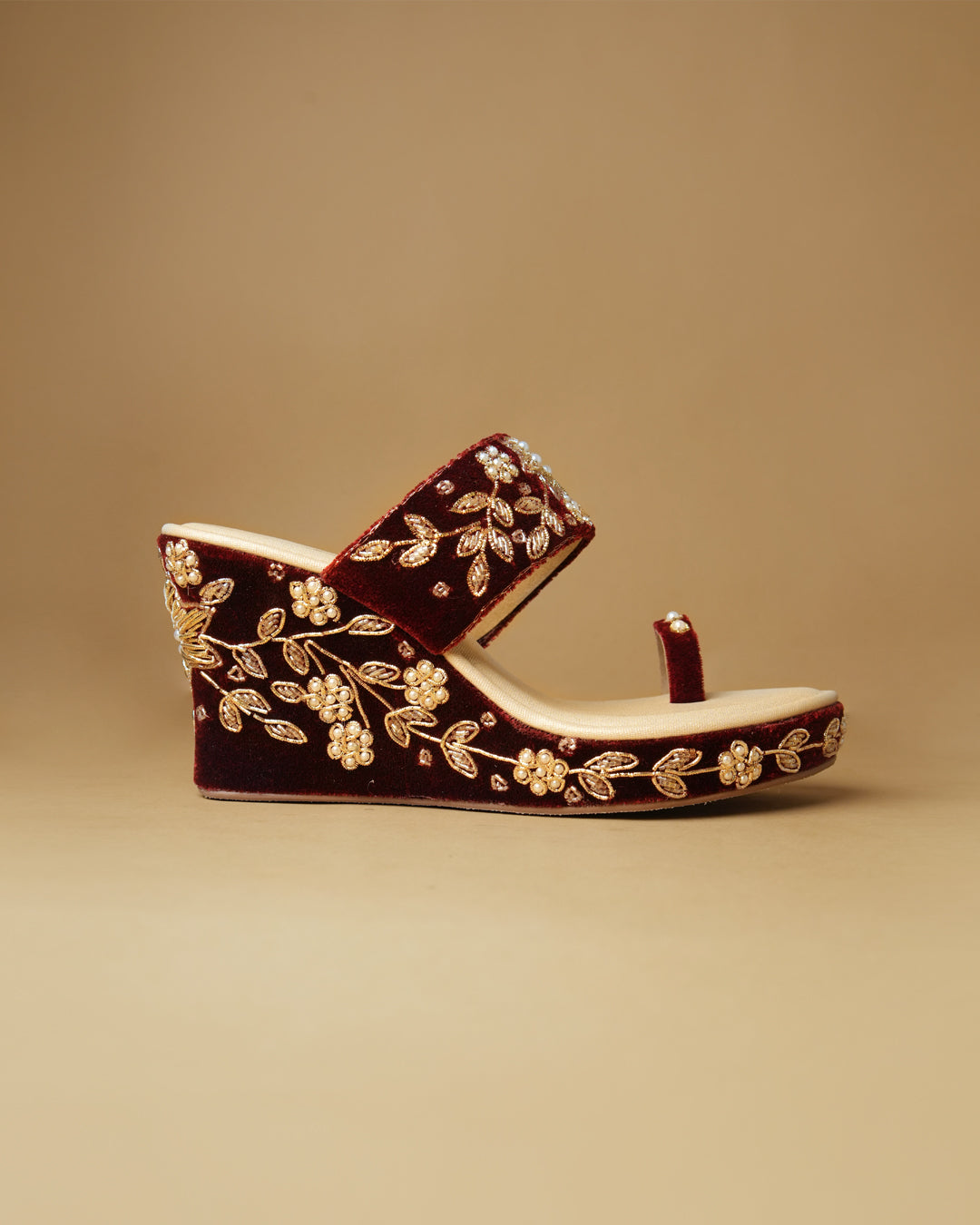 Gulnaar – Deep Maroon