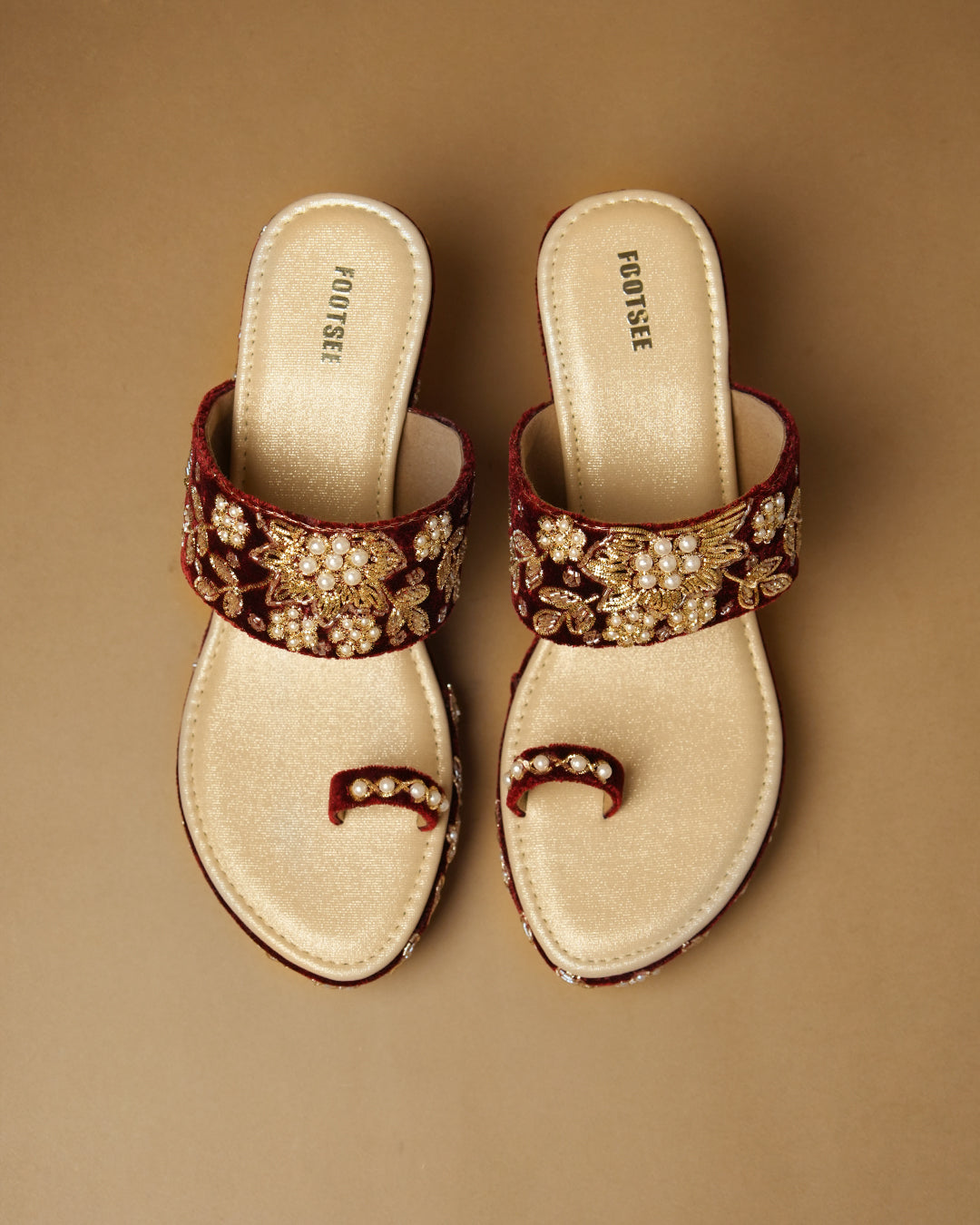 Gulnaar – Deep Maroon