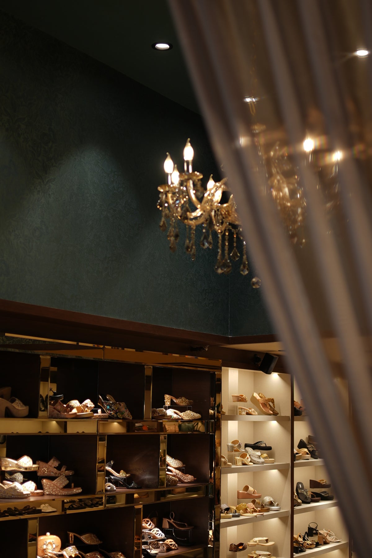Inside the Footsee boutique