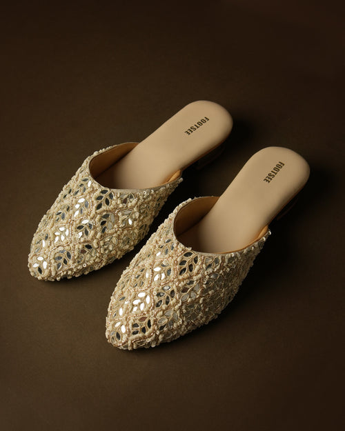Aaina - Ivory Gold
