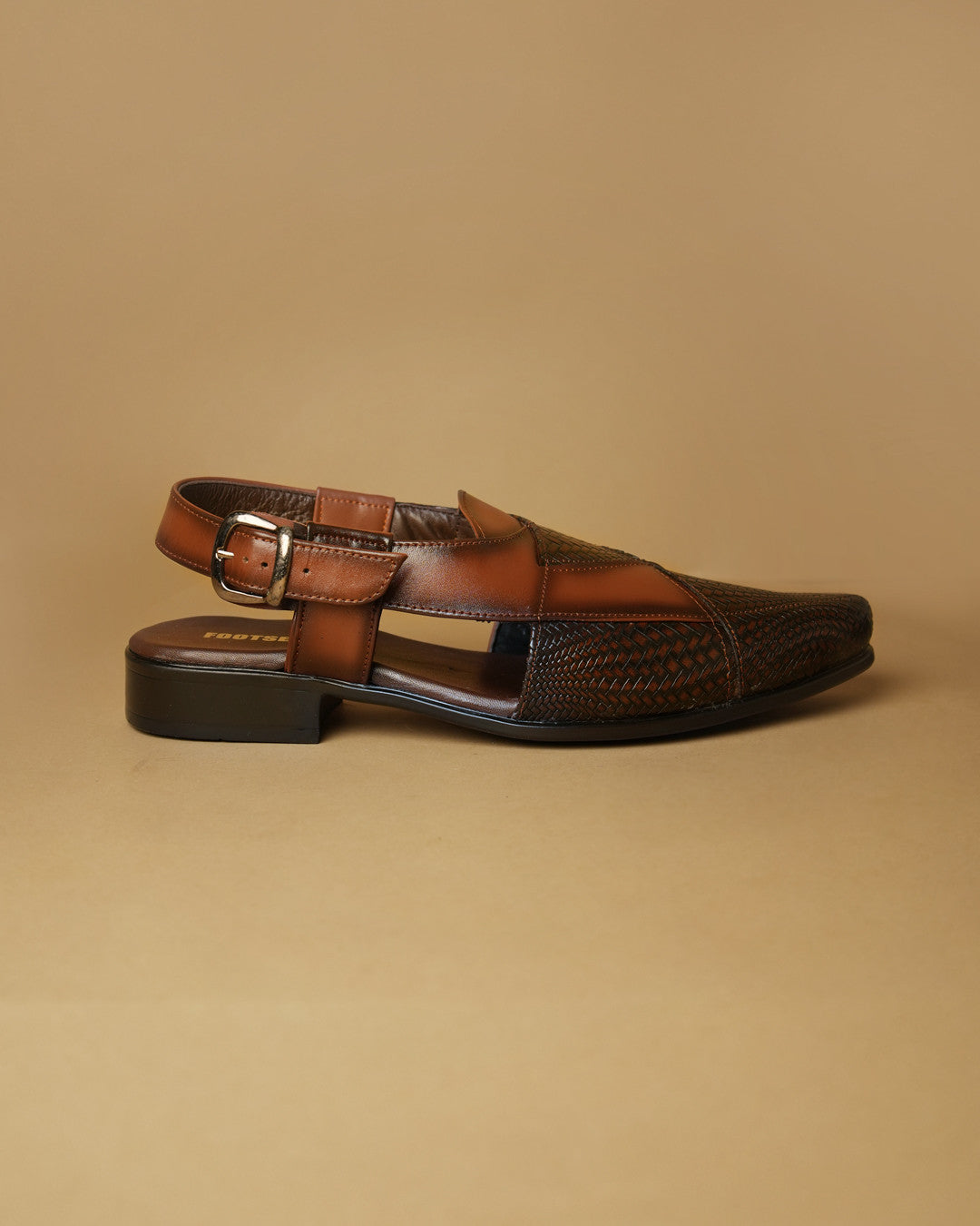 Hunar Cognac Brown Peshawari Sandal view 7