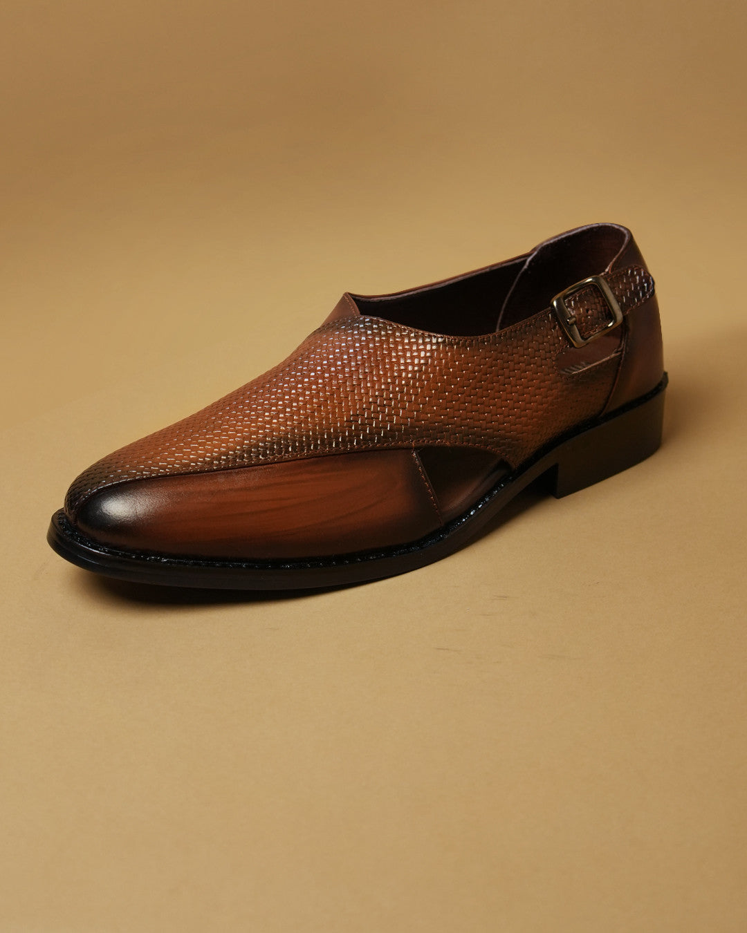 Dastoor Tan Peshawari Sandal