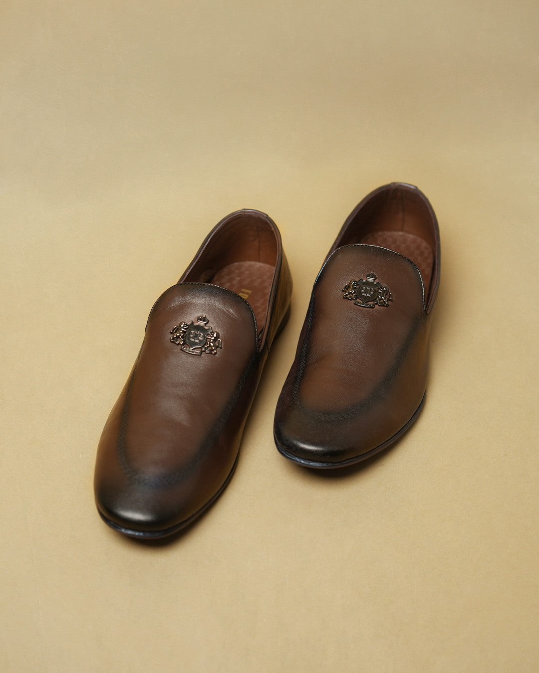 Virasat Dark Brown Dress Loafer view 4
