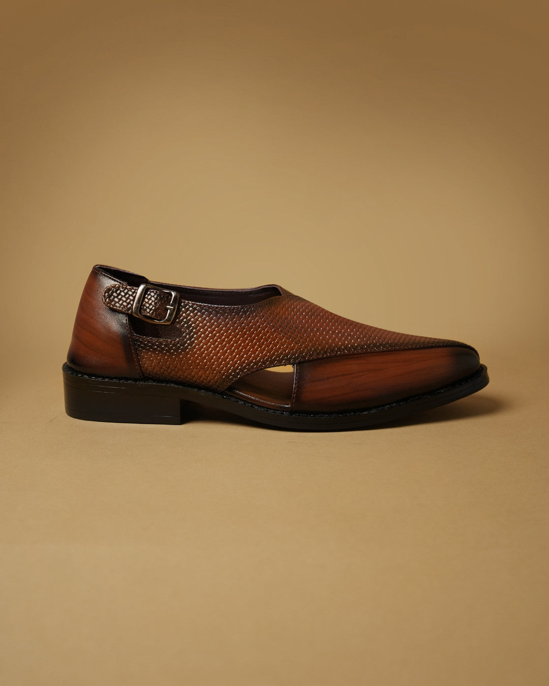 Dastoor Tan Peshawari Sandal view 7