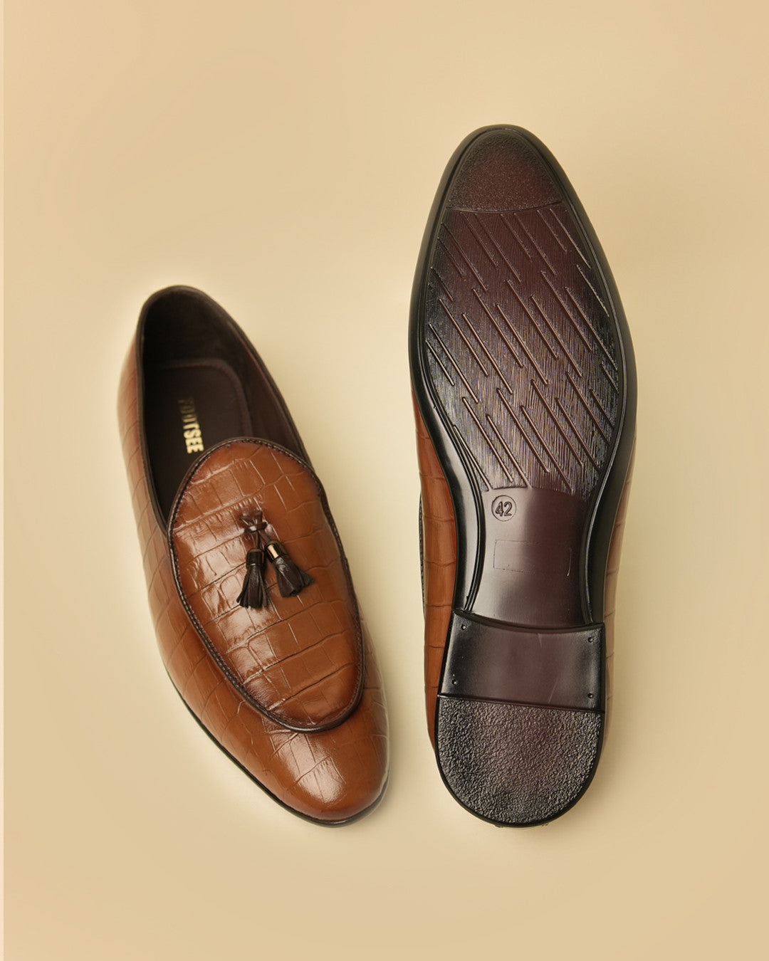 Regent Tan Formal Shoes view 4