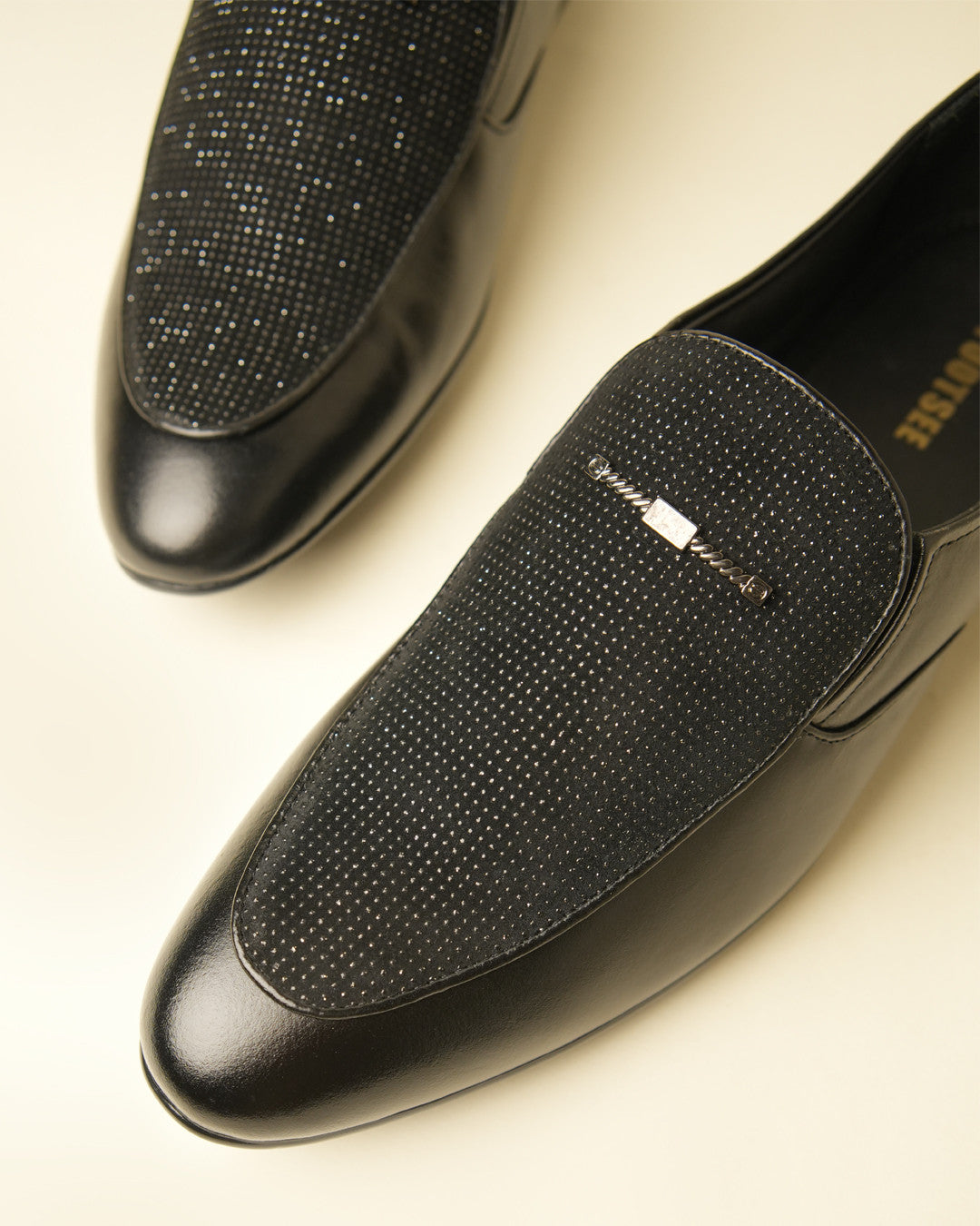 Poise Black Formal Shoes view 4
