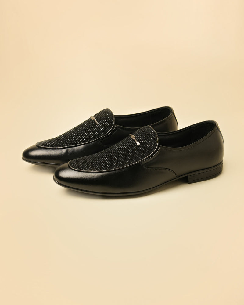 Poise Black Formal Shoes