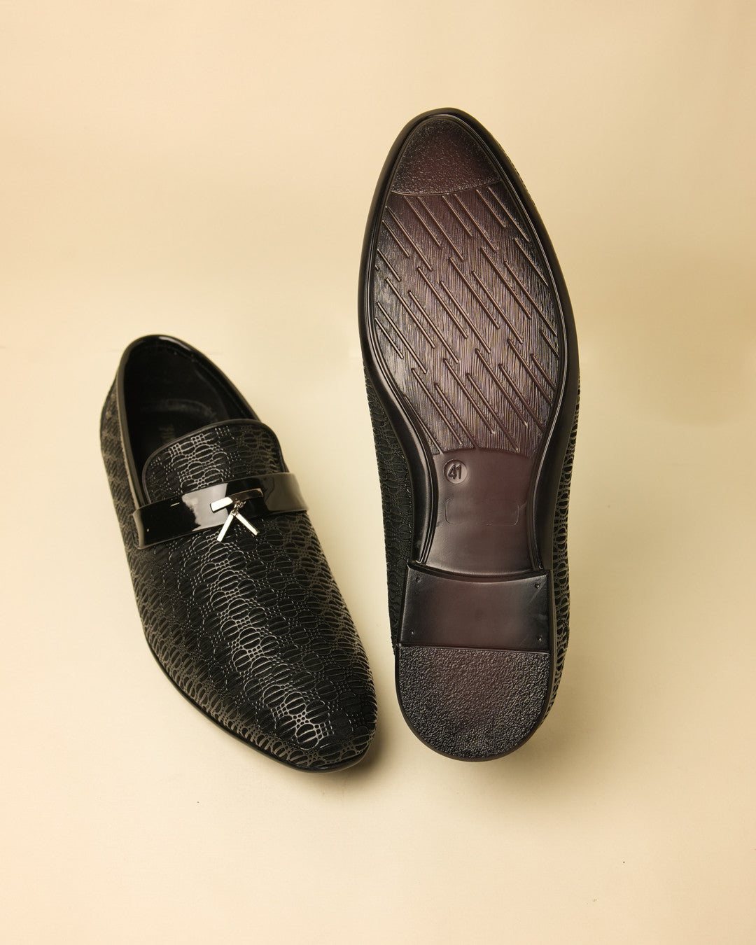 Encore Black Formal Shoes view 6