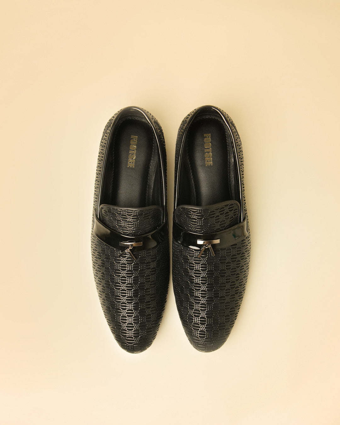 Encore Black Formal Shoes view 3