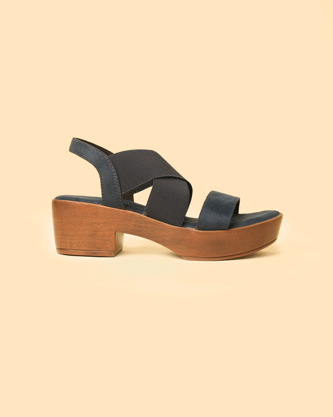Muse Slate Blue Platform Slingback Sandal view 6