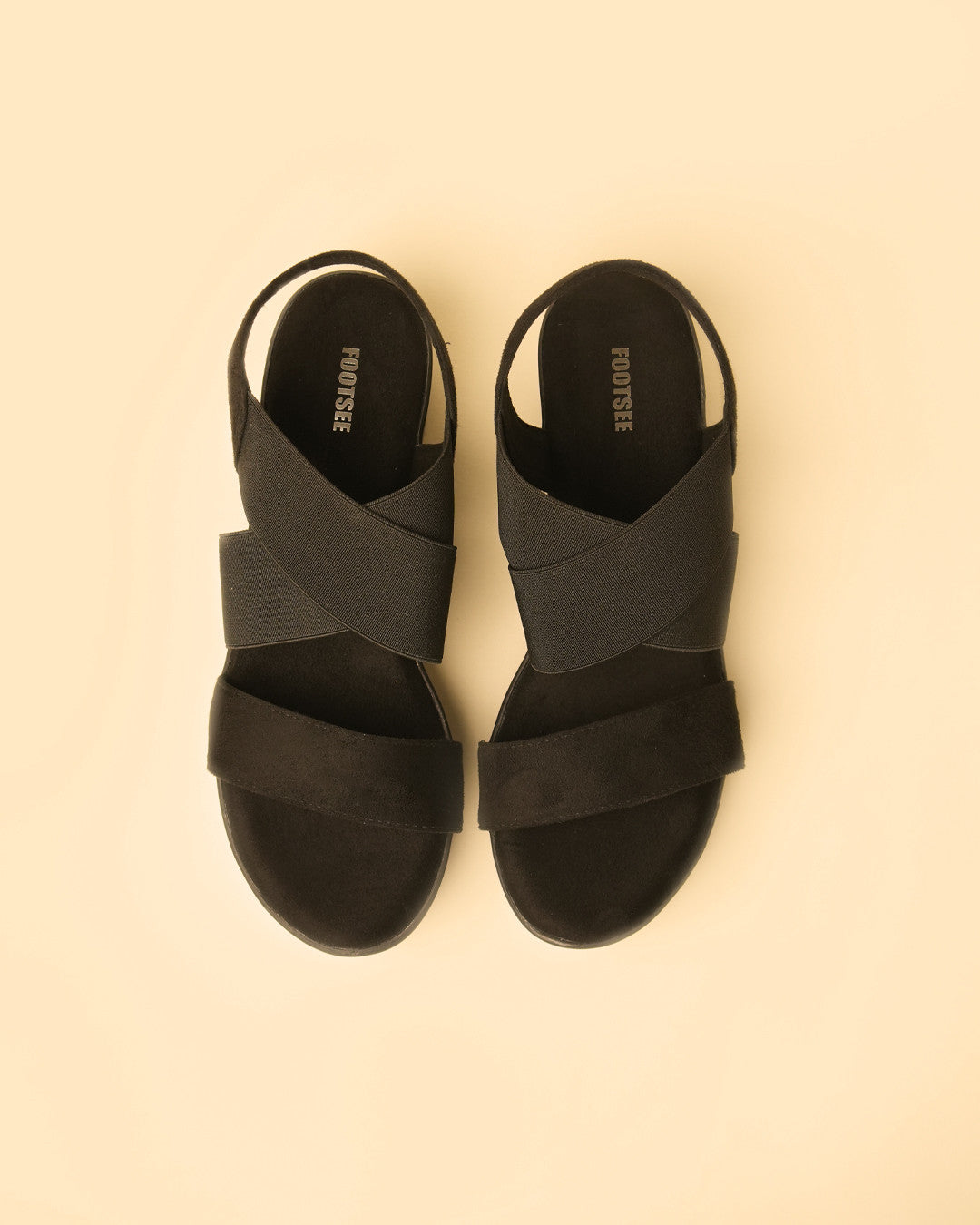 Muse Black Platform Slingback Sandal view 2