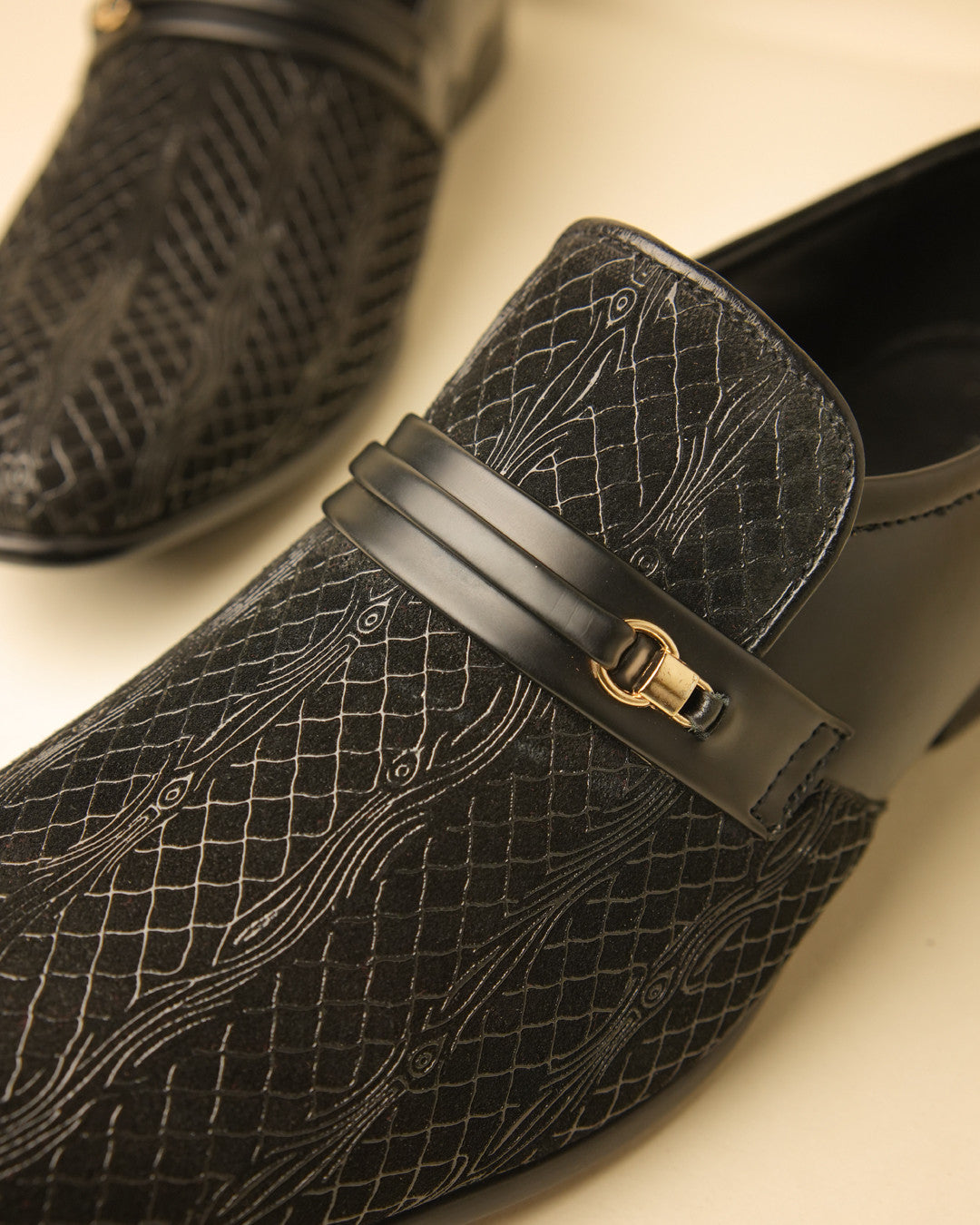 Accord Black Formal Shoes view 5