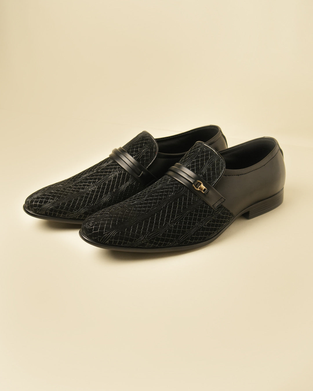 Accord Black Formal Shoes