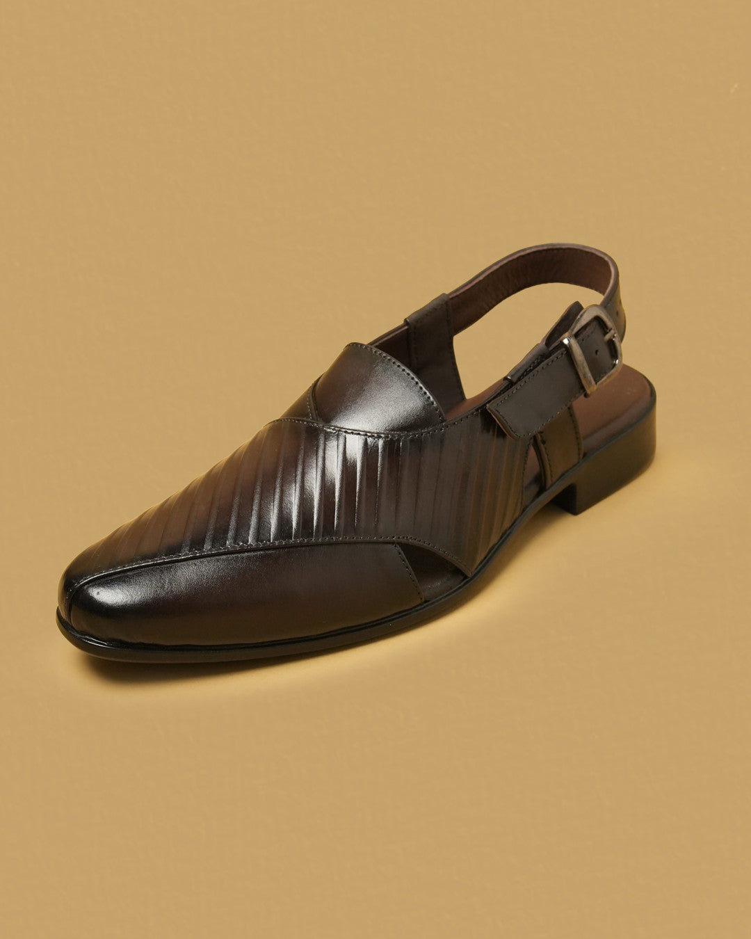 Safar Dark Brown Peshawari Sandal view 5