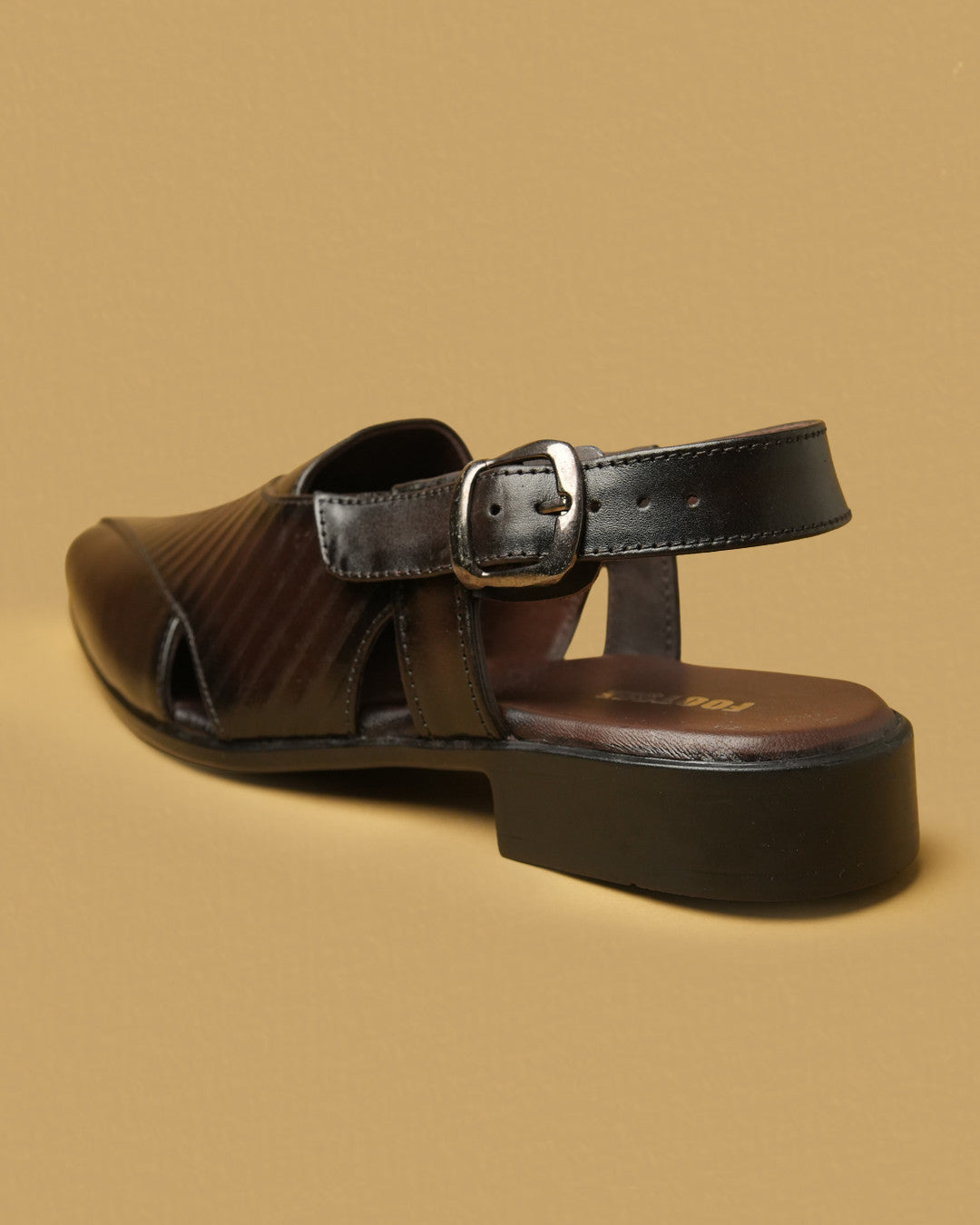 Safar Dark Brown Peshawari Sandal view 6
