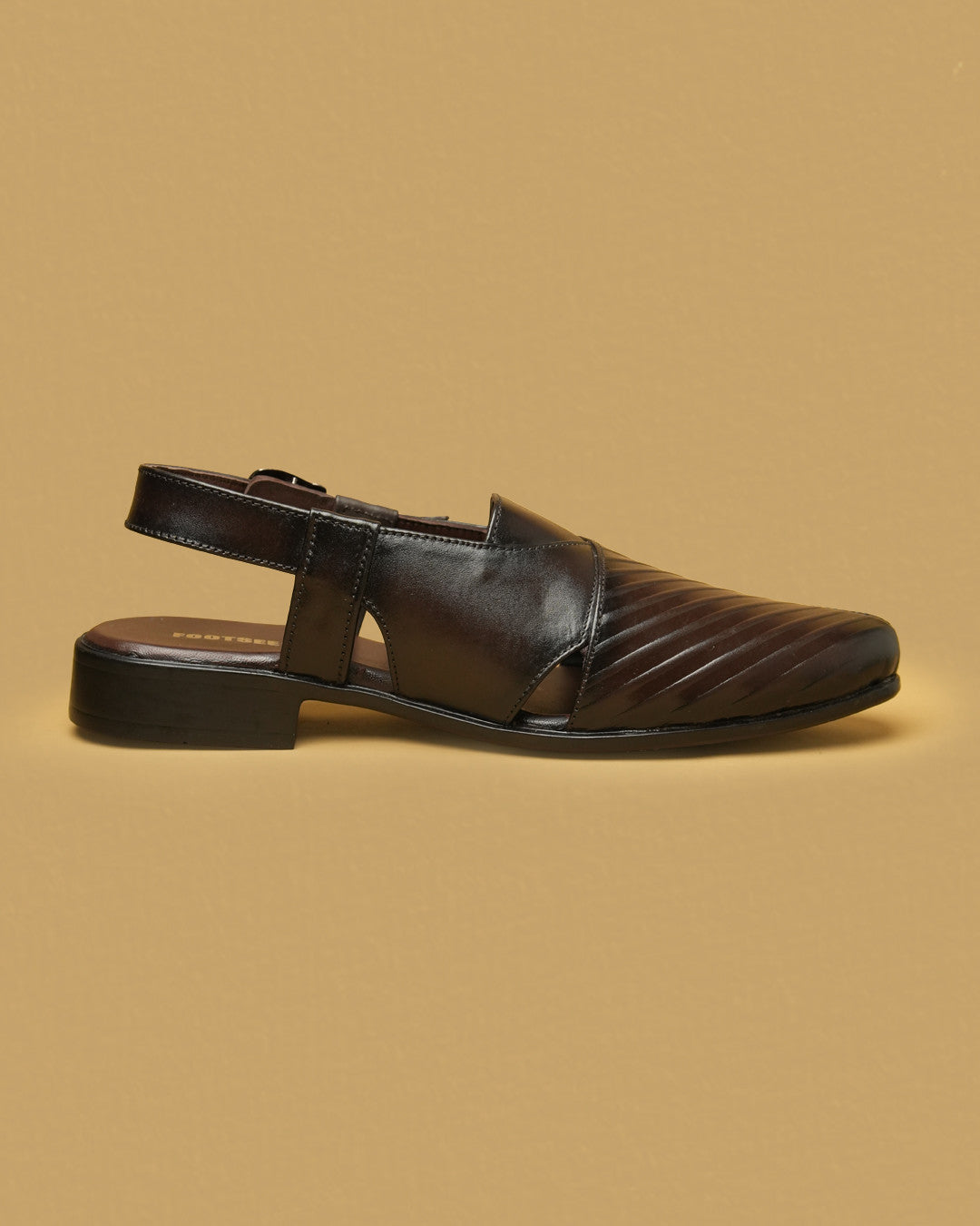 Safar Dark Brown Peshawari Sandal view 7