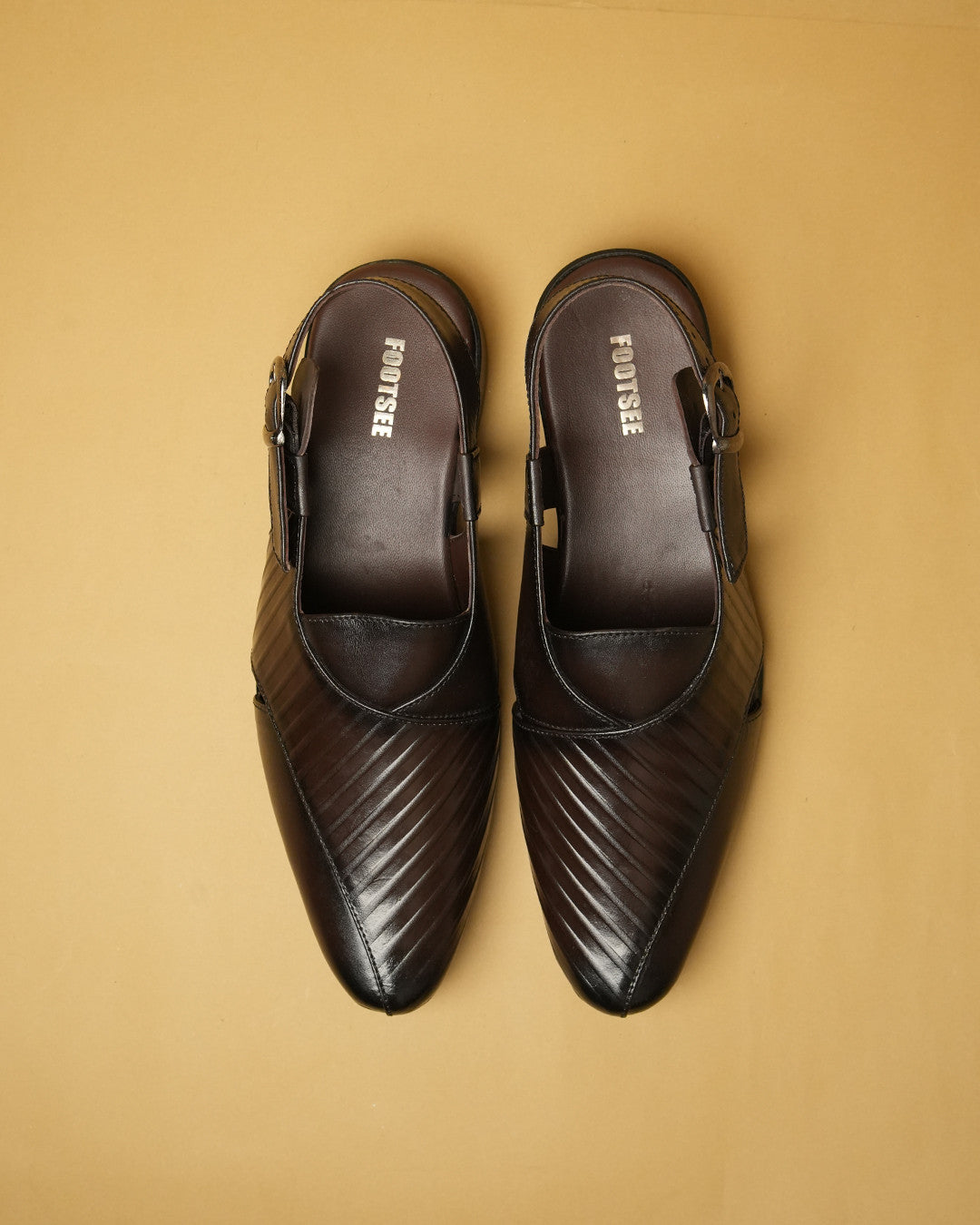 Safar Dark Brown Peshawari Sandal view 2
