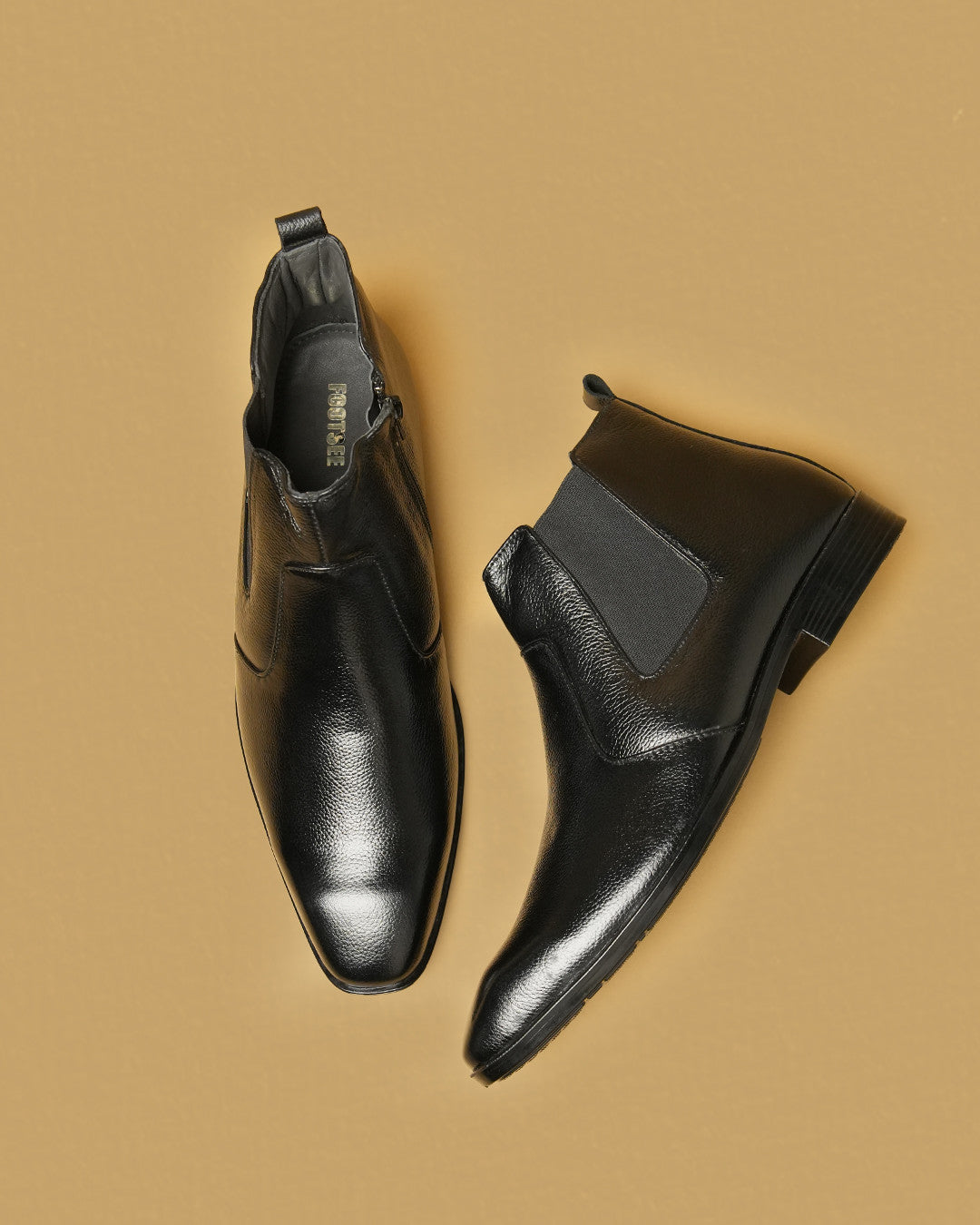 Ashford Black Chelsea Boot view 2