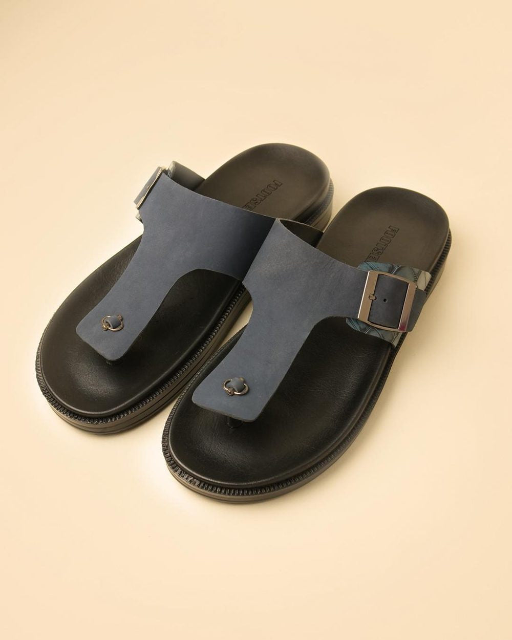Roam Slate Blue Toe-Post Sandal